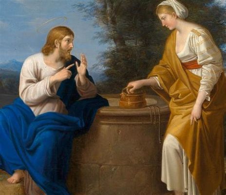 La Samaritana al Pozzo Una Sintesi Perfetta di Quiete Spirituale e Dinamismo Narrativo!